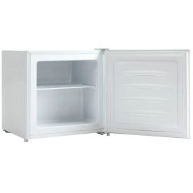 1.1 Cu. Ft. Compact Countertop Upright Mini Freezer - White