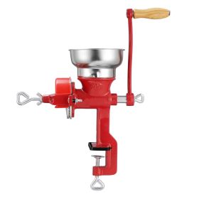 Manual Grain Mill with Low Hopper, Hand-Crank Corn Grinder